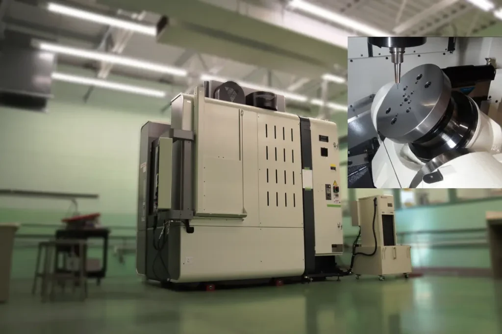 Yasda YMC650 high-speed 5-axis milling center